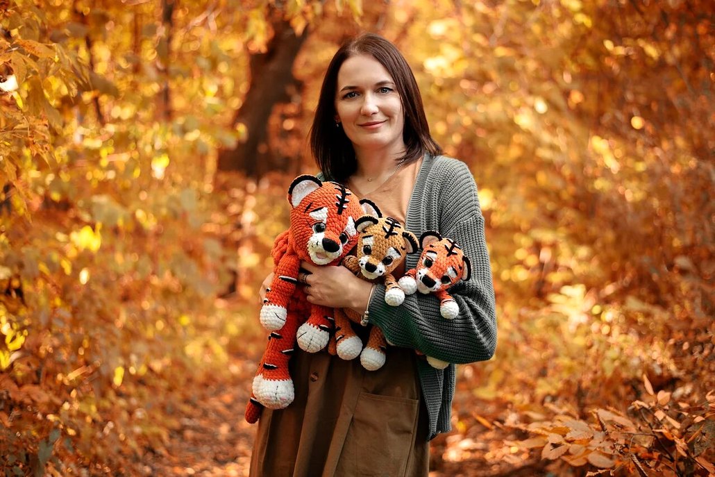 Ганцевчанка Инна Шамшур вяжет крючком плюшевые игрушки, которые нравятся взрослым и детям