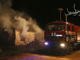 Пожар в Пружанском районе: отец погиб, сын попал в больницу