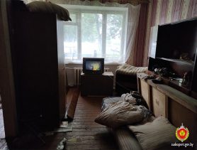 В Белоозерске грабителя нашли по следам обуви