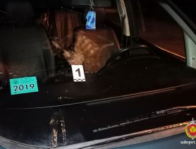 Мужчина приехал в командировку в Брестскую область, разбил чужую машину, но оставил следы