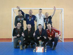 Команда ПМС – чемпион Ганцевичского района по мини-футболу