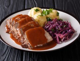 Немецкий рецепт: жаркое из маринованной говядины