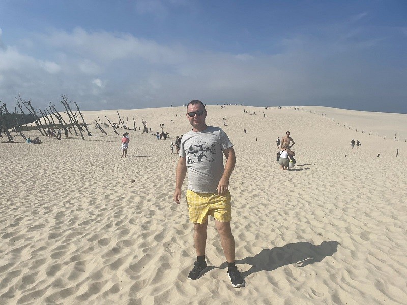 Łebą - пустыня в Польше