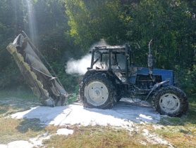 Фермерское хозяйство в Дрогичинском районе лишилось трактора