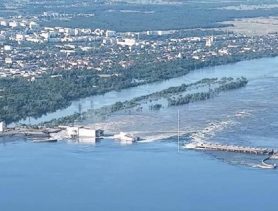 В Украине взорвали Каховскую ГЭС