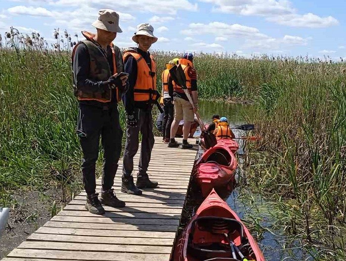 Подготовка к сплаву на байдарках