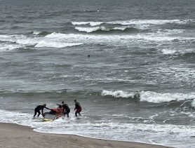 Белорусы чуть не утонули в Литве