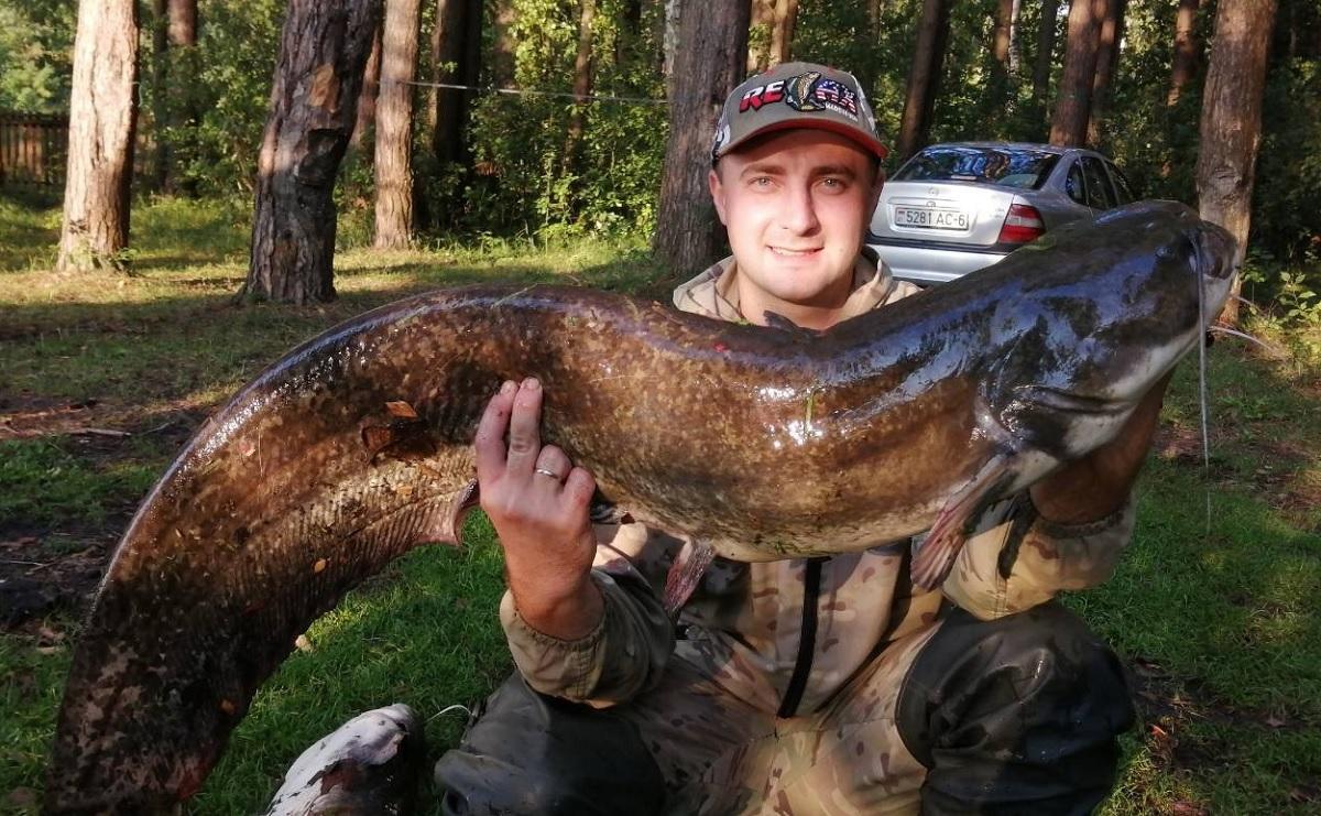 Евгений Барковский ловил сомов