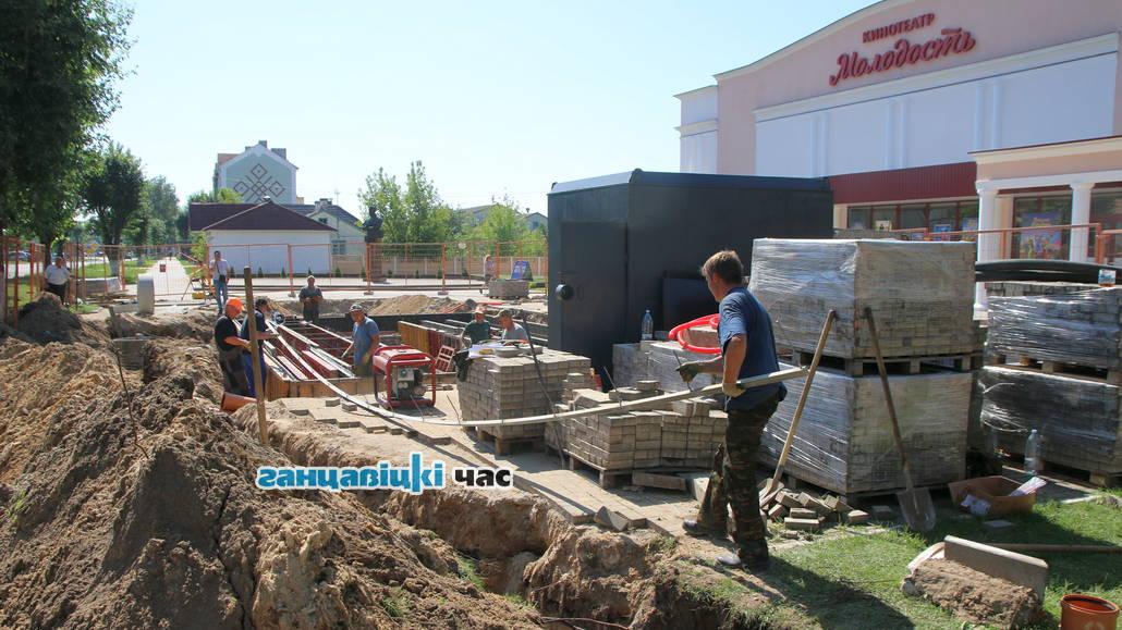 Уже точно будет! К "Дожинкам" в Ганцевичах появится новый фонтан