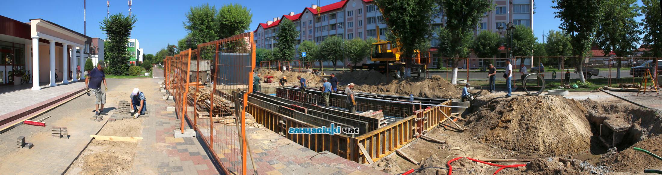 Уже точно будет! К "Дожинкам" в Ганцевичах появится новый фонтан