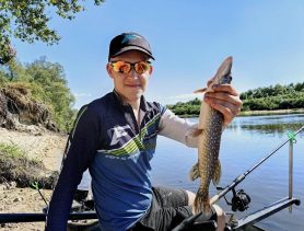 Как рыбачили в середине сентября в Беларуси