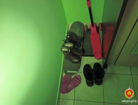 Мужчина в Столинском районе поменял ворованные кроссовки на те, что украл ранее