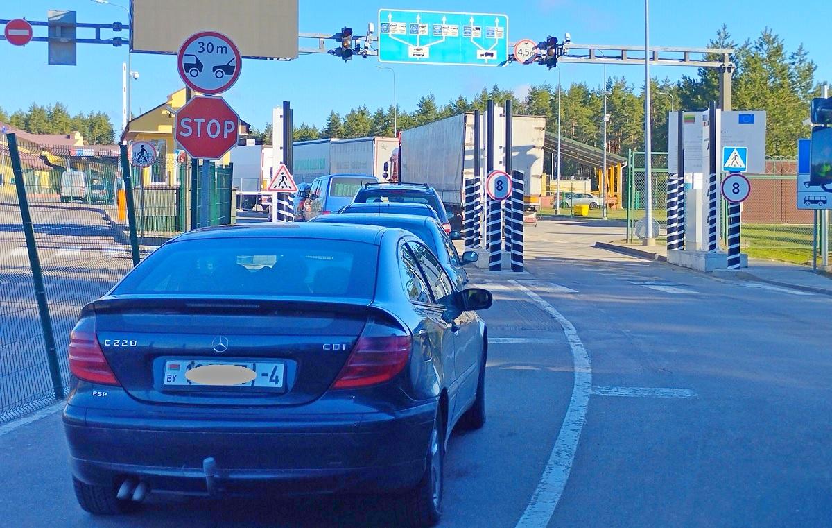 На литовской границе