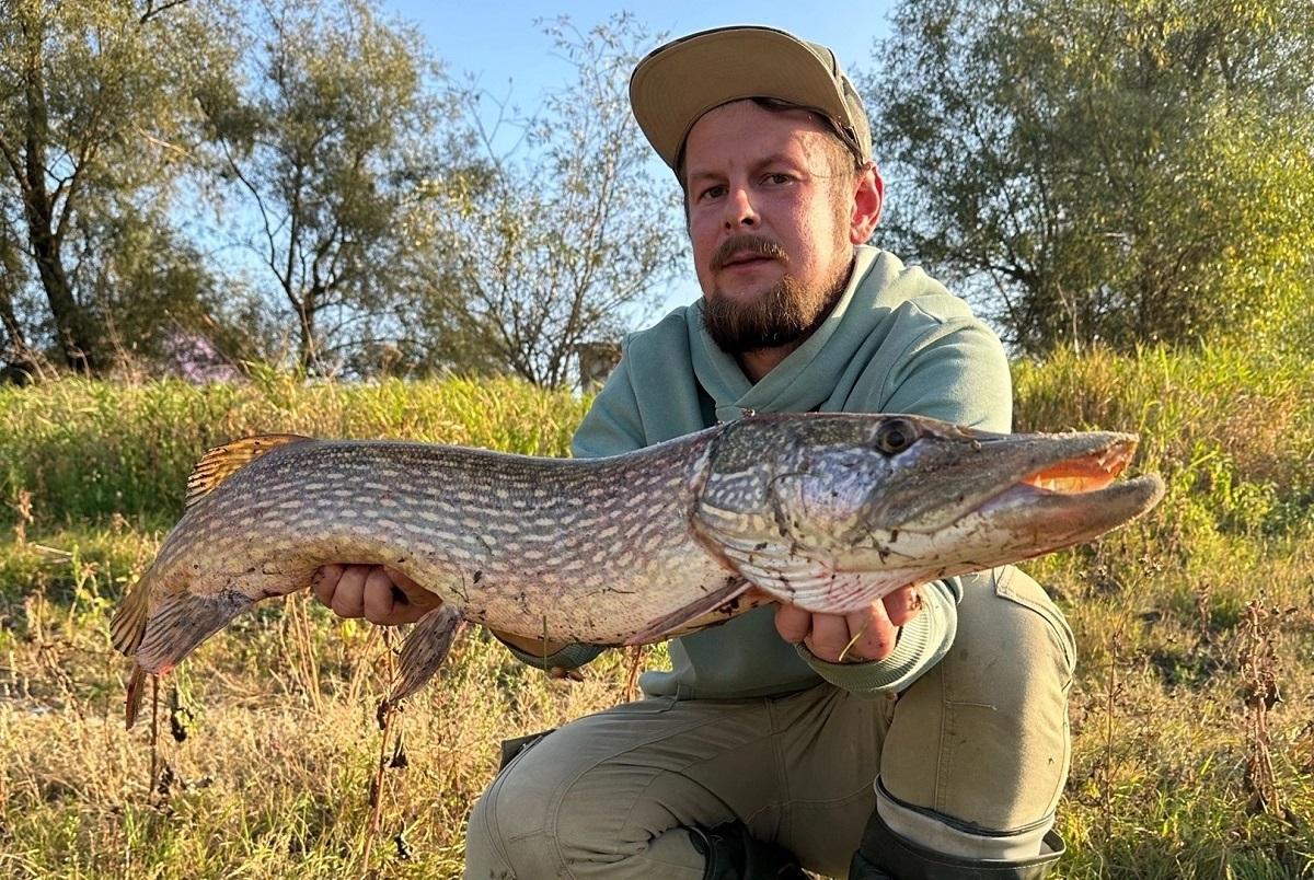 Мощная щука из Припяти