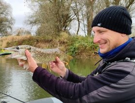 Щука в тренде: как рыбачили в последние дни октября в Беларуси