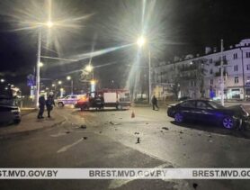 В первые дни года аварии были в Бресте, Дрогичинском и Барановичском районах