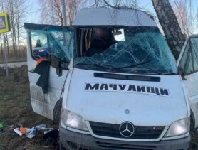 Авария маршрутки в Минском районе, есть несколько пострадавших