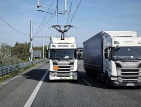 В Германии испытывают фуры по принципу троллейбуса