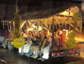 В Ивацевичском районе христиане креативно отмечают Рождество