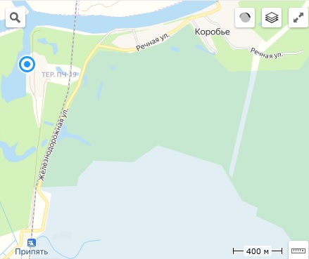 Коробье карта