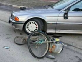 Водитель BMW сбил пожилую велосипедистку в Лунинецком районе