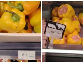 Тиктокер удивился разнице цен на перцы в магазине