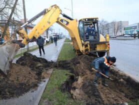 В Ивацевичах опять прорвало трубы