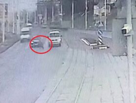 Ребёнка сбил микроавтобус в Витебске