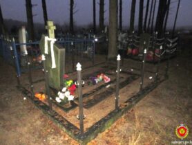 По следам нашли машину, на которой воровали ограды на кладбищах
