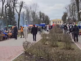 Масленица в Барановичах: гуляния, блины и файер-шоу!