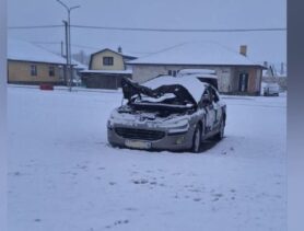 Страсти в Пружанах: мужчина поджёг машину нового ухажёра своей бывшей