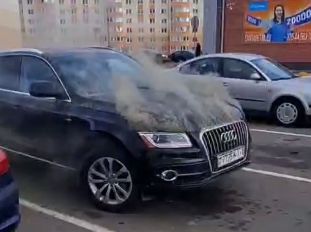 горела Ауди