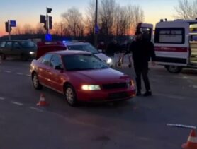 В Минске не работали светофоры, и водитель сбил мужчину