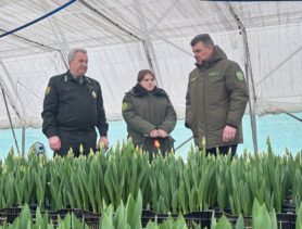 Министр приезжал в Ивацевичи и купил тюльпаны для жены