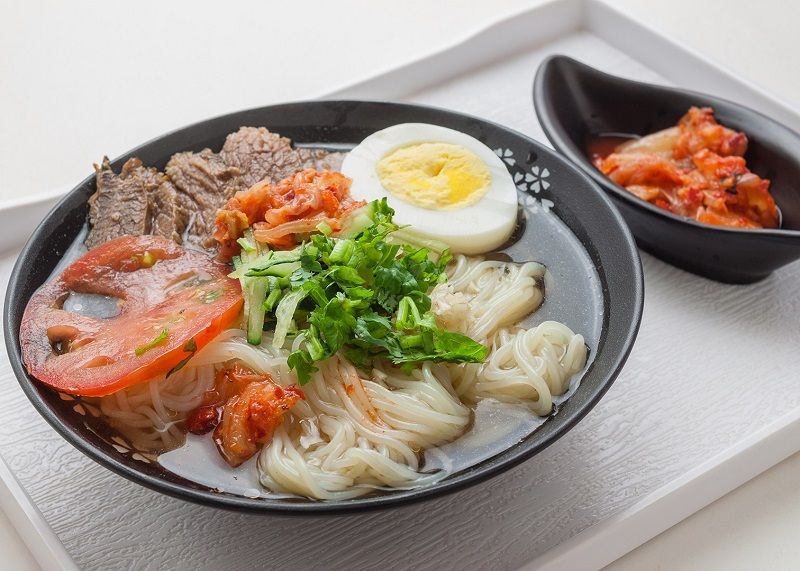 ужин в КНДР