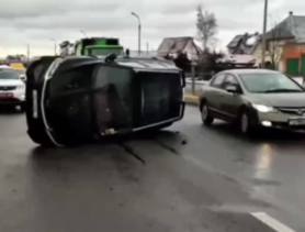 ДТП на Долгиновском тракте в Минске