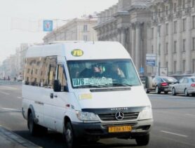 В маршрутках Беларуси вводят оплату картой