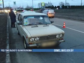 Школьницу сбила машина в Гомеле