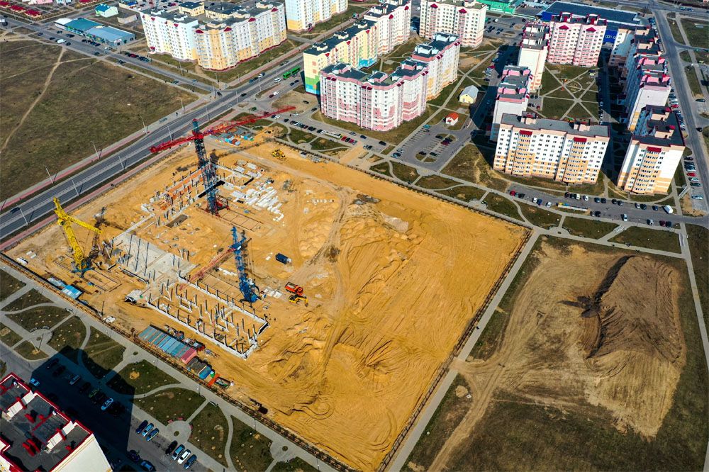 В Барановичах микрорайоне Северный-2 введён в эксплуатацию первый дом, полностью состоящий из арендных квартир