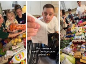 Семья с 15 детьми показала, сколько стоит поход в магазин