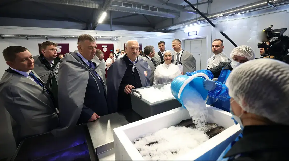 Лукашенко хочет построить 10 комплексов по выращиванию форели