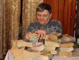 Пенсіянер з Агарэвіч зрабіў запісы на 20 тысячах старонак