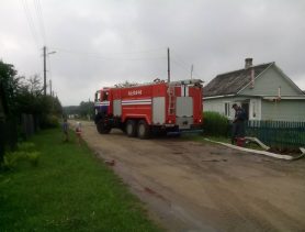 Ливневые дожди  затопили Ганцевщину