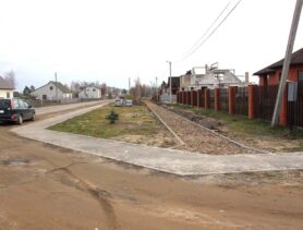 Тремя тротуарами вдоль одной улицы могут похвастаться только Ганцевичи!