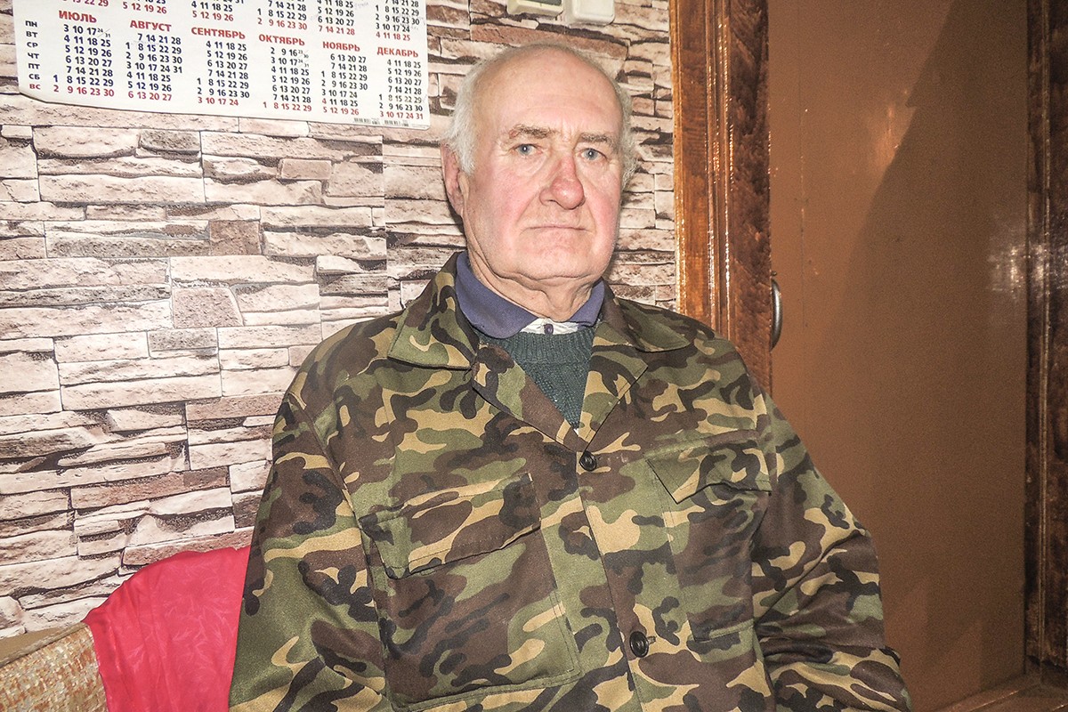 Михаил Кондратович, житель д. Любашево