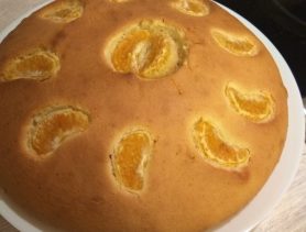 Пирог «Мандариновые облака»