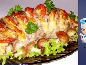 Рецепт свинины «гармошкой»
