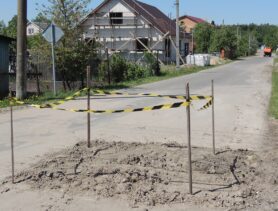 Криницу на улице Революционной перекрыли