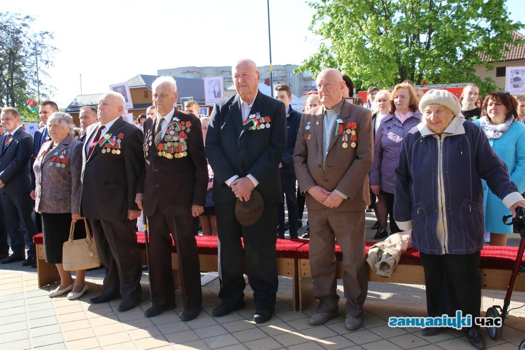 Акция «Беларусь помнит!» в Ганцевичах, 8 мая 2019 года.