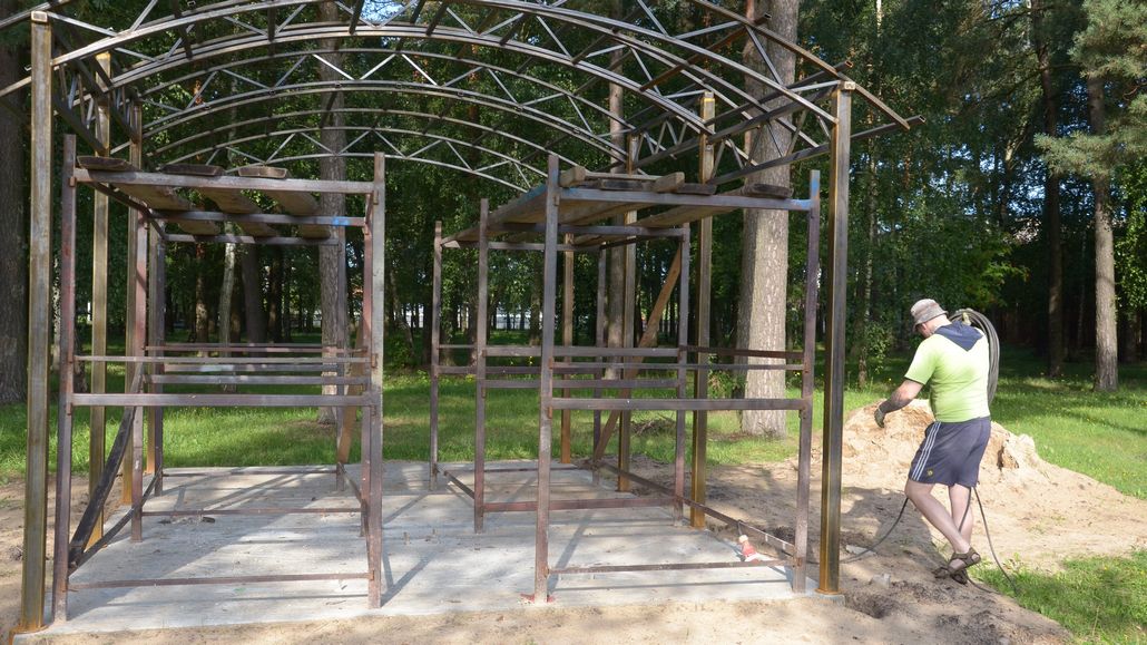 Когда в Ганцевичах появится спортплощадка
